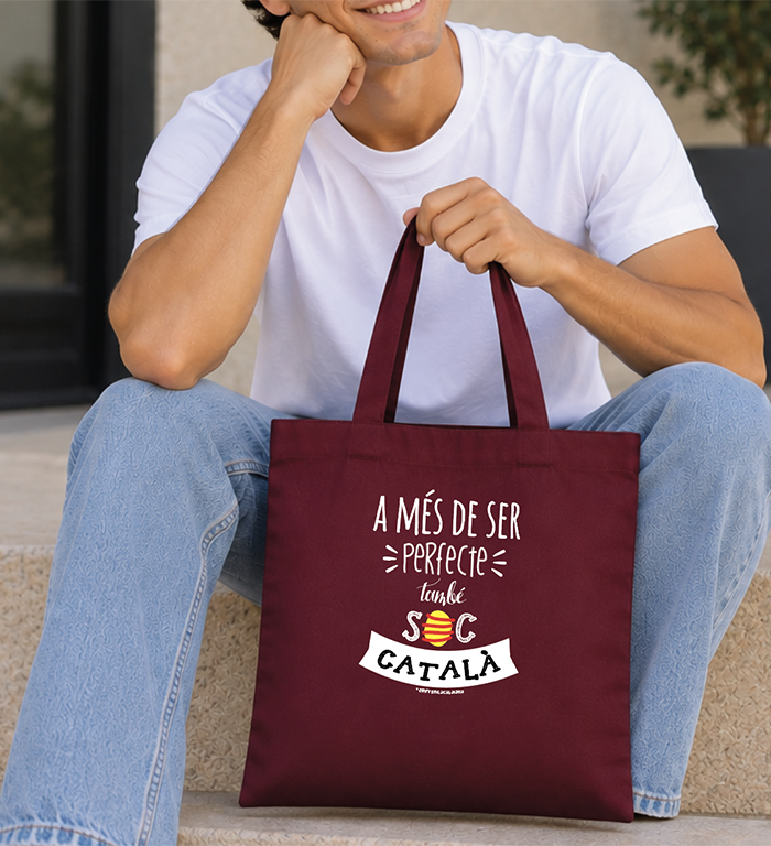 Bossa tote cotó en català