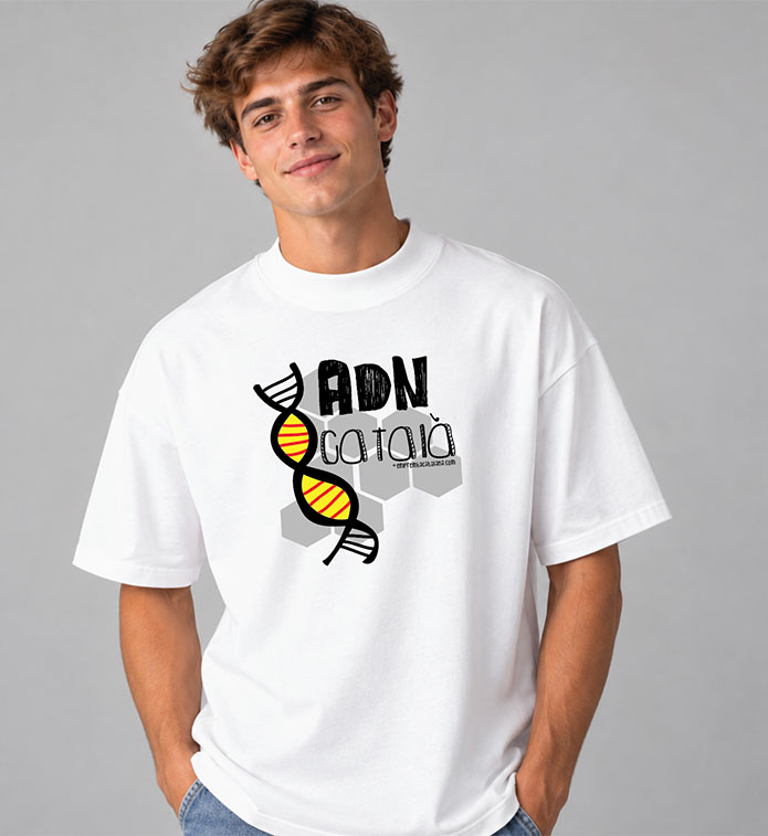 ADN català samarreta oversize