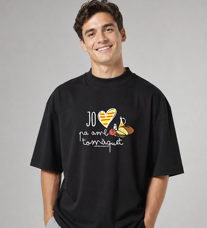 Samarreta oversize en català