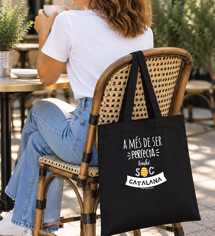 Bossa tote cotó en català