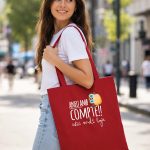 Bossa tote cotó en català