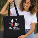 bossa tote pebrots en català