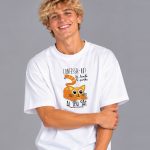 Samarreta oversize gats en català