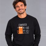 Samarreta home màniga llarga en català