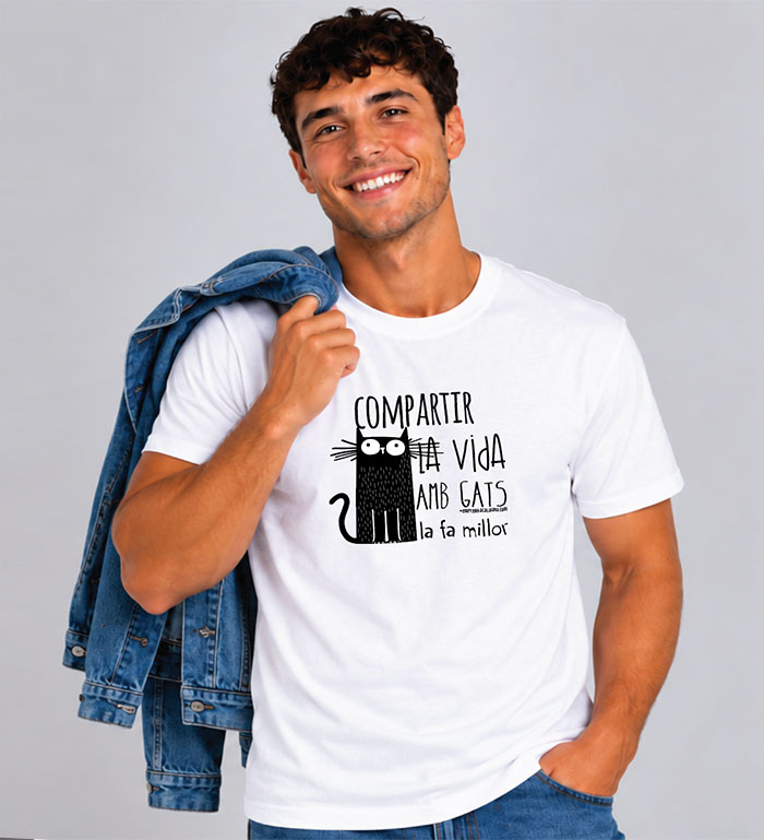 Samarreta unisex coto organic en catala