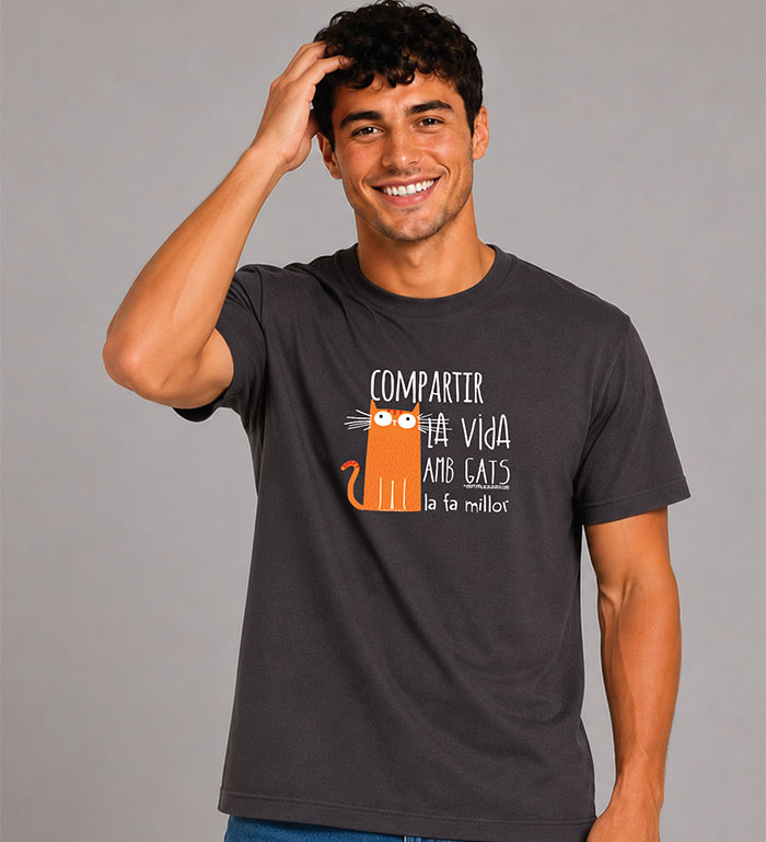 Samarreta unisex coto organic en catala