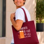 Bossa tote cotó en català