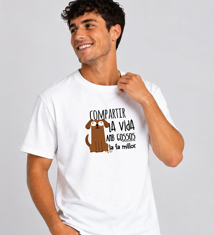 Samarreta unisex entallada en catala