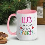 Tassa personalitzable regal futur padri