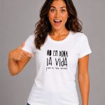 Samarreta dona no em dona la vida en catala