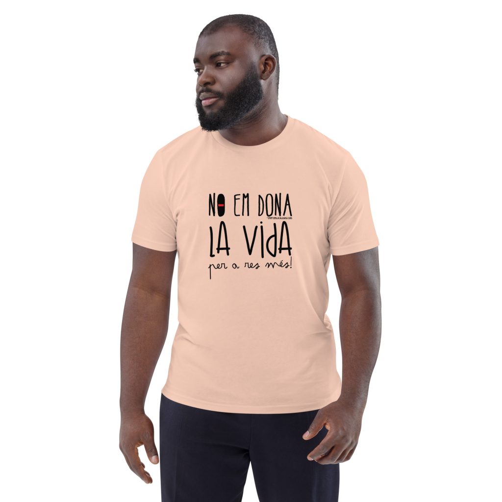 Samarreta unisex tall clàssic en català d'Empremtacatalana.com