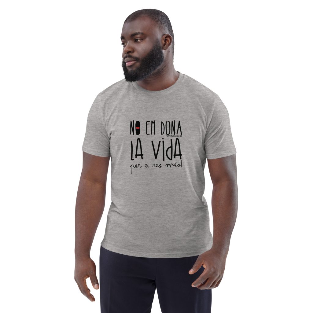 Samarreta unisex tall clàssic en català d'Empremtacatalana.com