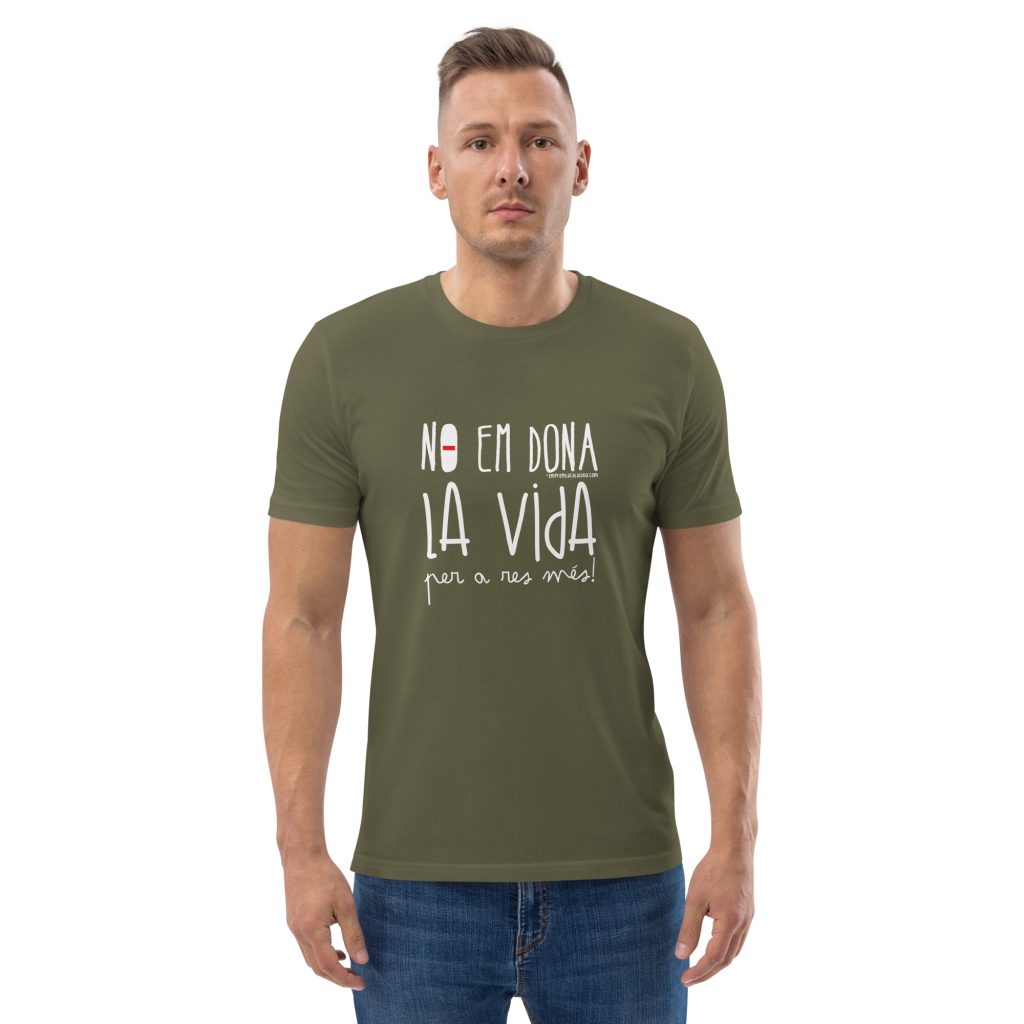 Samarreta unisex tall clàssic en català d'Empremtacatalana.com