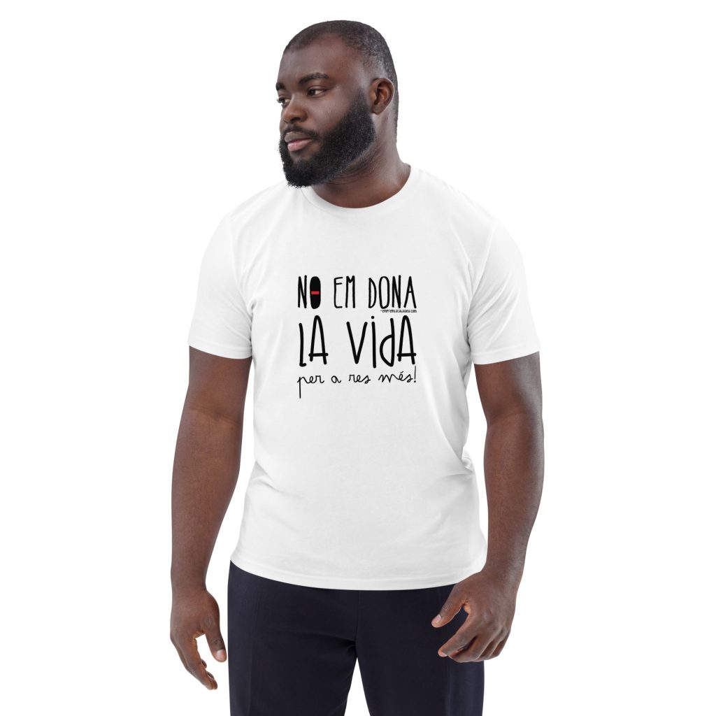 Samarreta unisex tall clàssic en català d'Empremtacatalana.com