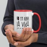 Tassa amb missatge en català d'empremtacatalana